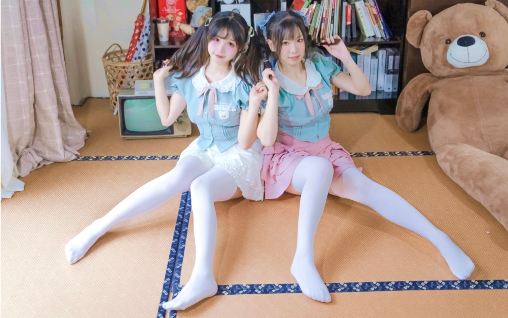 The double ponytail is king! The world can't live without double ponytails!!!! --