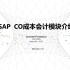 James叔叔的课 ：SAP深入浅出系列 CO -1  - SAP CO成本核算基础概念
