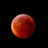 【猩红之月】2分钟月全食：变成红月亮（血月）全过程