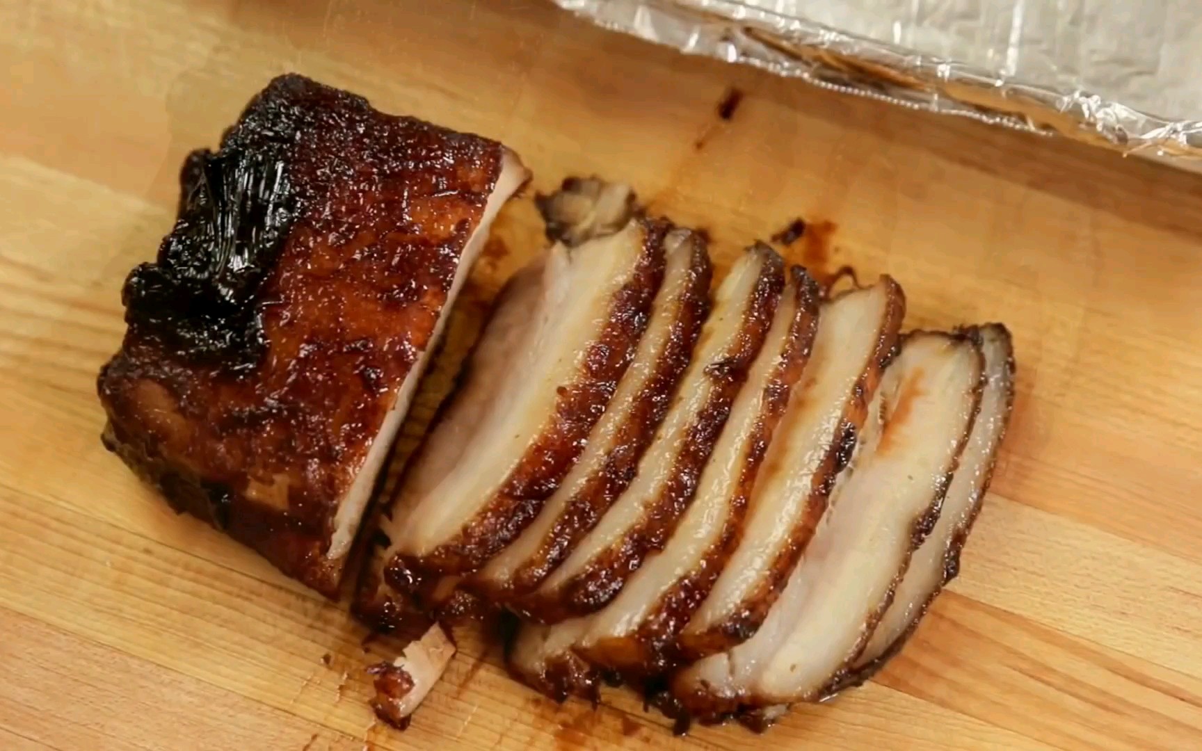 roast pork quot;cha-shuquot;whole1kg  安心の実績 高価 買取  強化中 自家製手作りバラ叉焼ブロック1kg Japanese