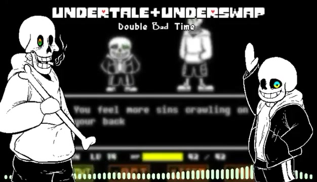 DOUBLE BAD | UNDERTALE AND SANS AND PAPYRUS-哔哩哔哩