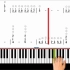 大鱼 C调 简谱 双手模拟弹奏 钢琴谱 指法自学视频