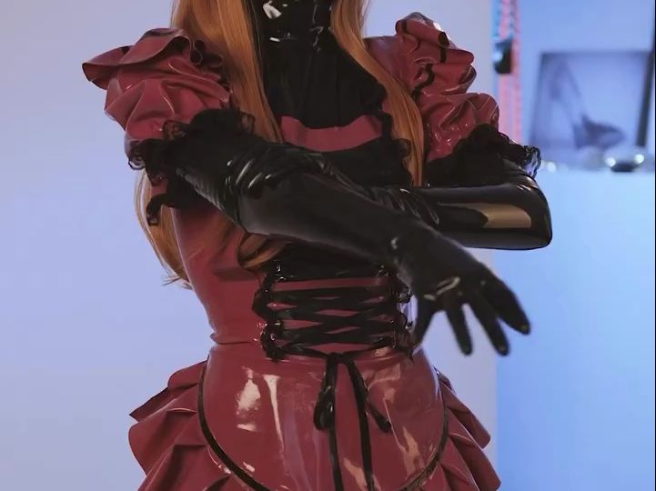 Latex Maid Akane