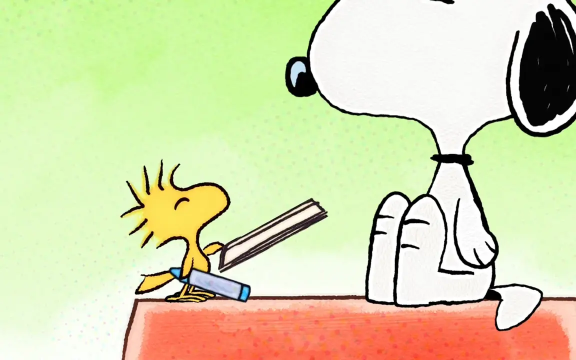 史努比·糊涂塌客画画