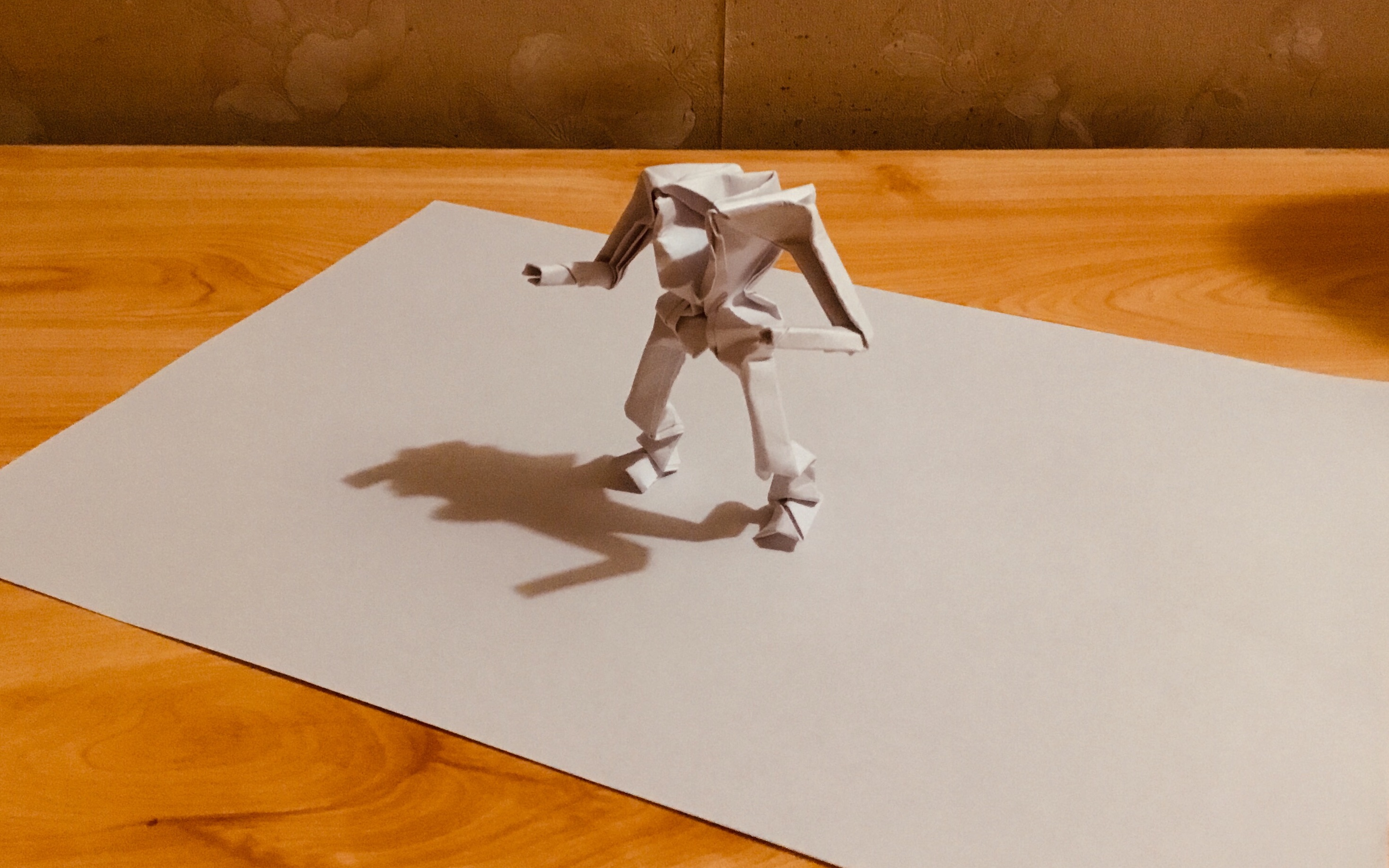 一张纸折出简单炫酷的折纸战斗机, 纸飞机模型图解教程
