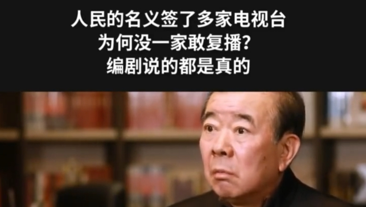 人民的名义签了多家电视台,为何没一家敢复播?编剧说的都是真的!哔哩哔哩bilibili