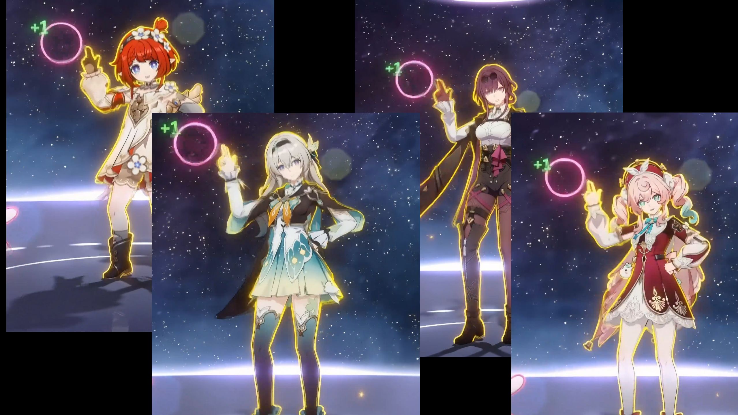 【崩坏星穹铁道】全女角色火花摇（截至4.0）