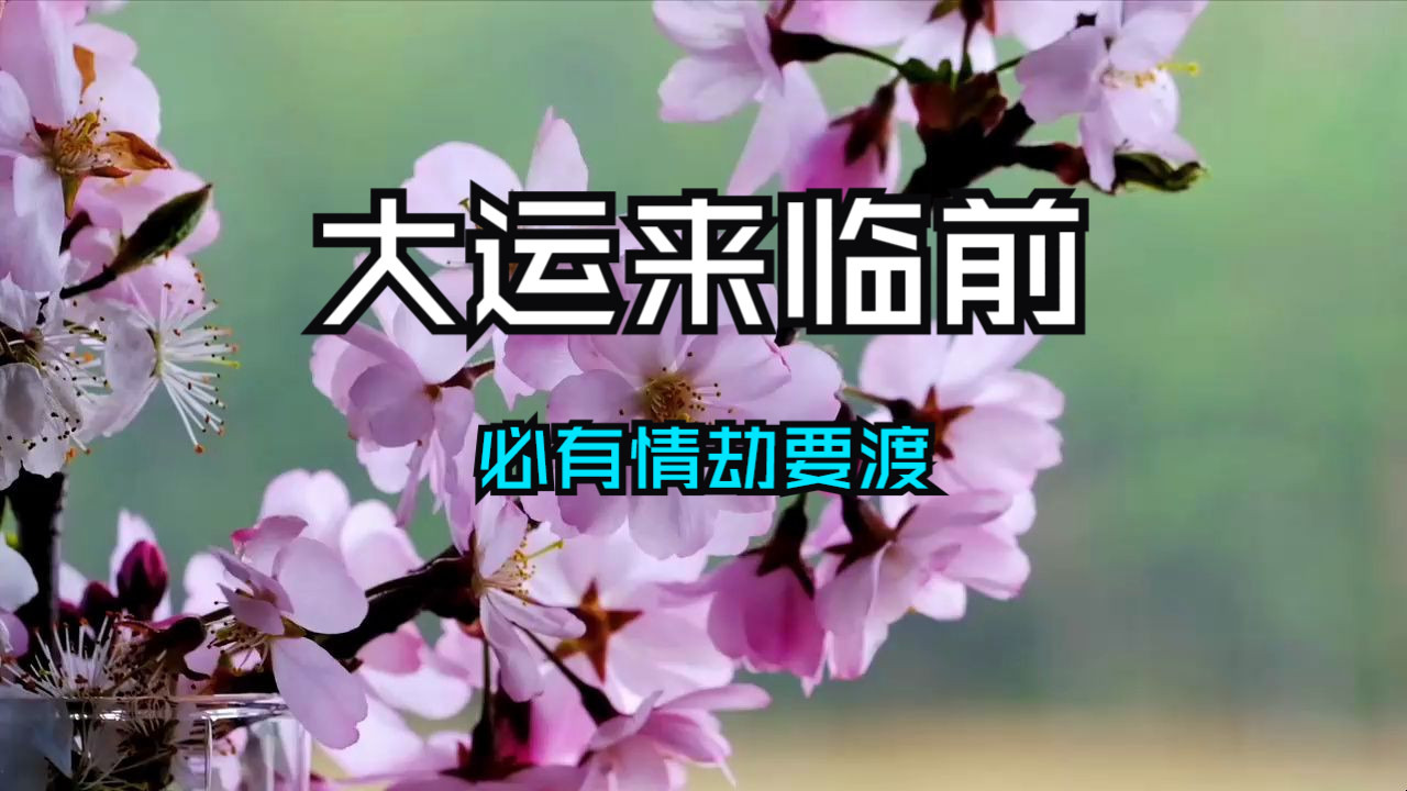 就在今天！你大运来临前，必有情劫要渡！如何一举突破情感束缚，轻松跨越情关？