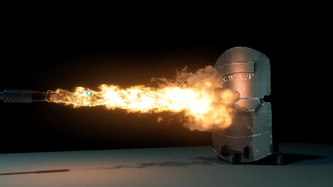 maya火焰喷射器模拟特效视频教程 digital-tutors simulating a flame