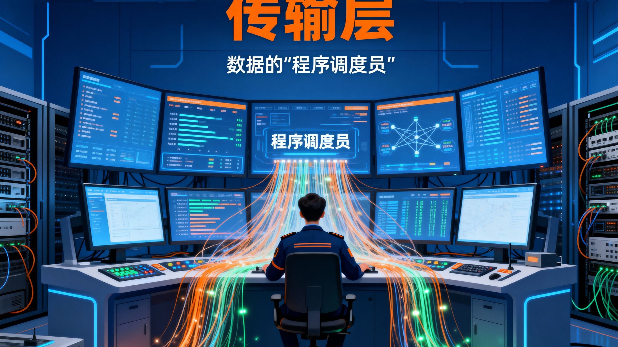 OSI七层模型探秘第四弹：第四层：传输层——数据的“程序调度员”