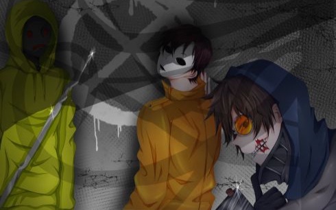 (mmd) creepypasta/slender"s proxy(帅死了!