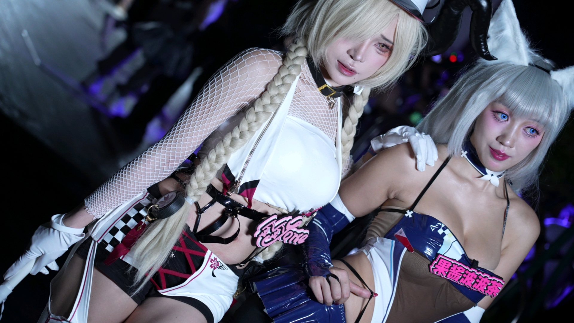 [Shinano and Owari Racing Suit Cos] - Under the Three Stooges set Dare Long Legs.