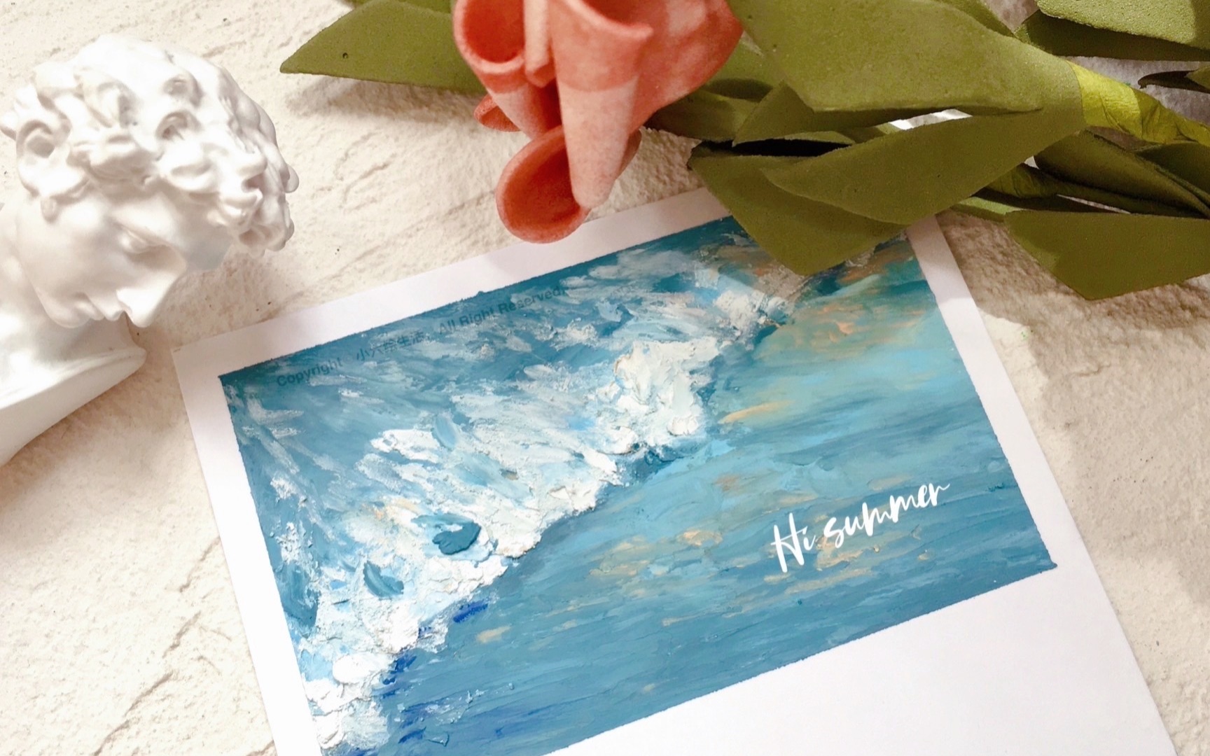 油画棒星辰大海