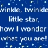 Twinkle Twinkle Little Star |儿童英文歌曲（含歌词）| 催眠曲