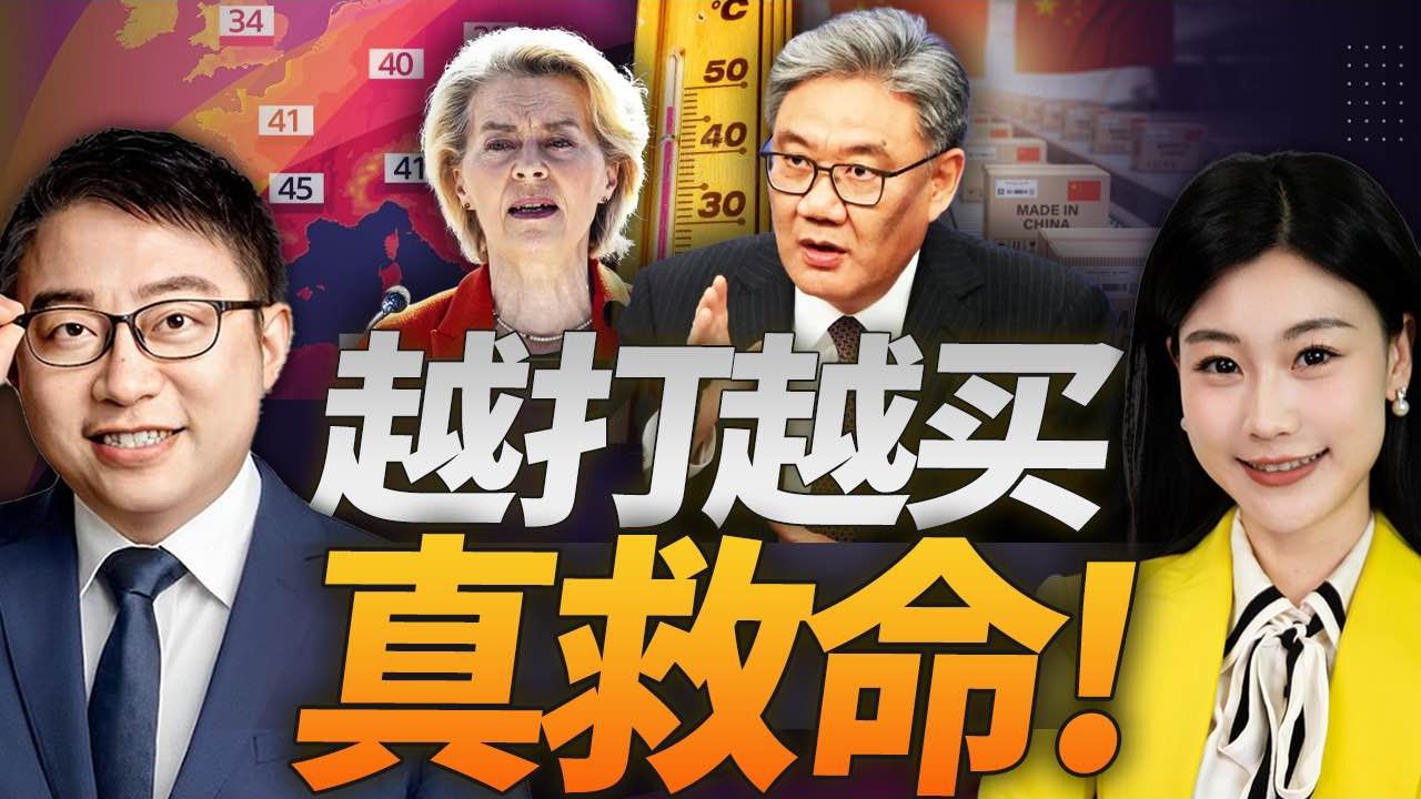 欧盟总部关掉1至7层冷气! 冯德莱恩在13楼吹冷风!! 沈逸 三妹