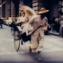 民国十八年（公元1929年）上海拉洋车的车夫珍贵影像，大部分活不过40岁