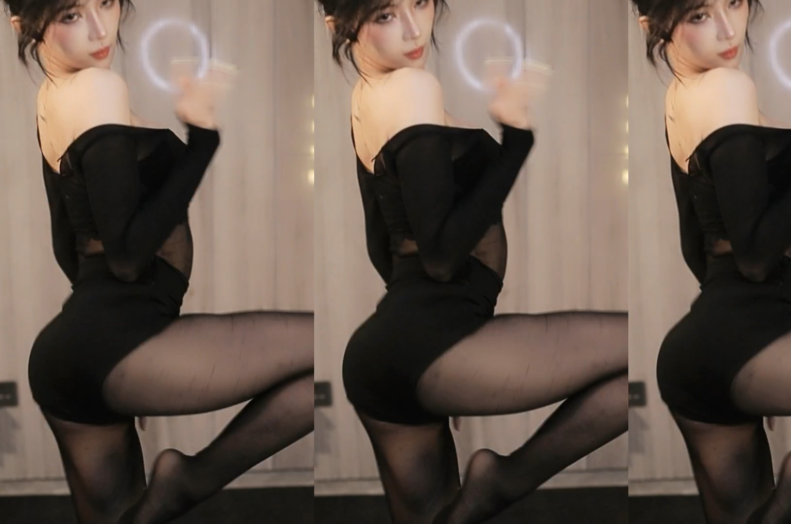 虎牙 小天儿 《长安城》 连体丝袜 20240623