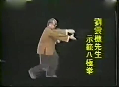 一代宗师 刘云樵大師 示范 八极拳实战影片，宗师级别