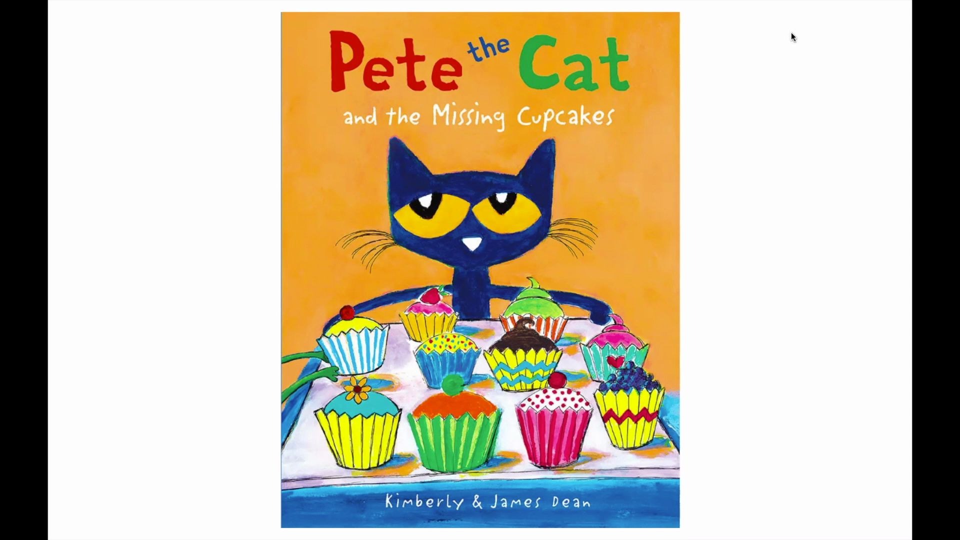 经典英语绘本petethecatandthemissingcupcake好性格养成英语启蒙美国