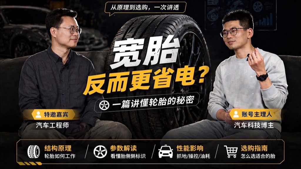 你可能从来没如此深入地了解过轮胎