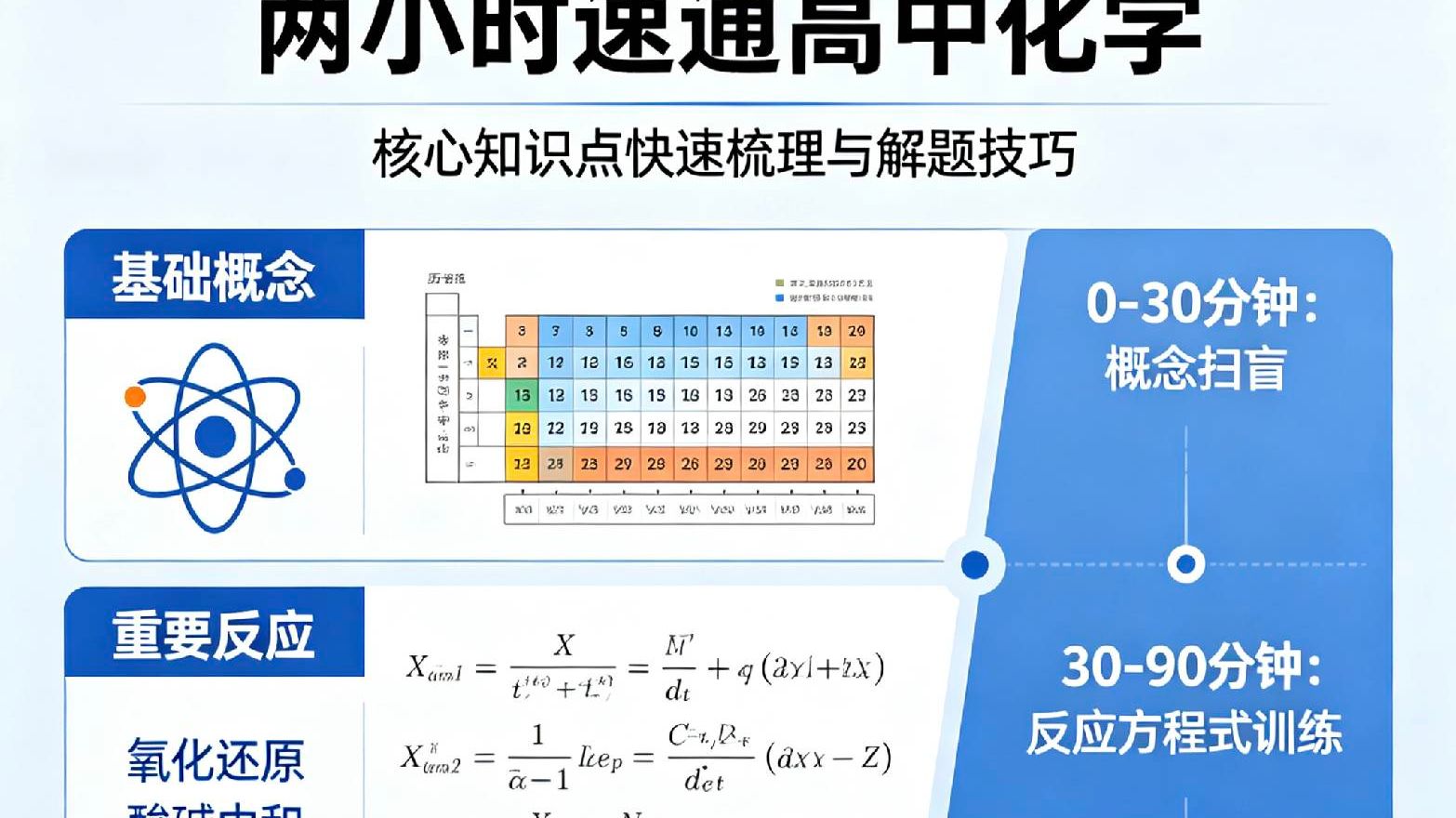 化学至少赋分80速通
