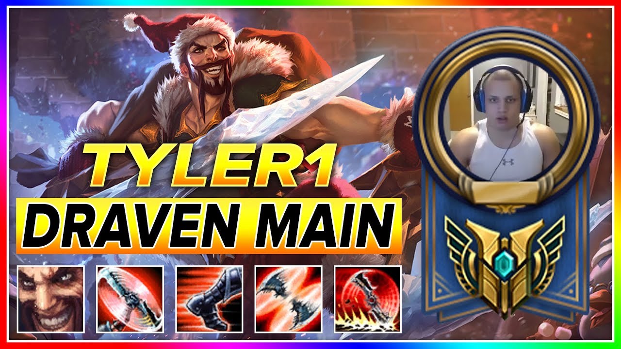 Tyler1 荣耀行刑官  德莱文 精彩蒙太奇2018  Toxic Draven  NA Draven Main [The Legends]哔哩哔哩bilibili