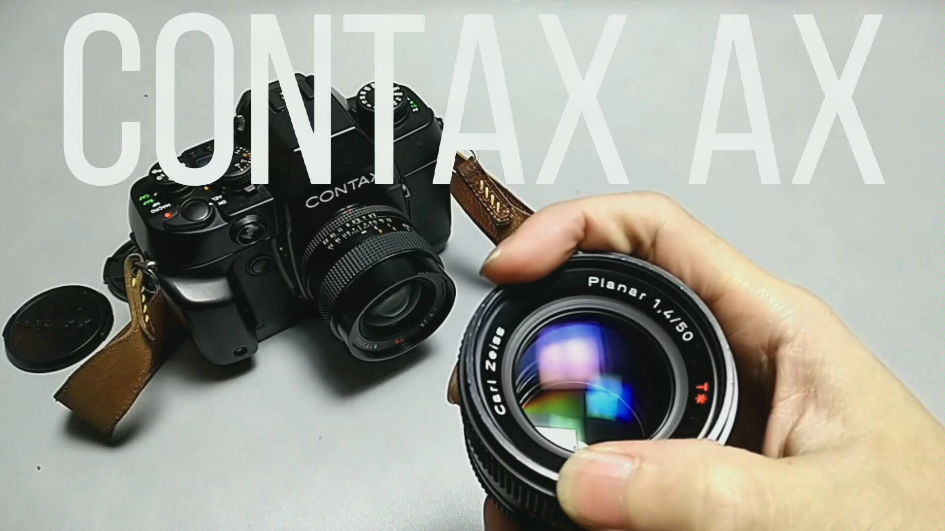 胶片单反】康泰时AX相机contax ax载入相机史的脑洞大开设计：后背对焦