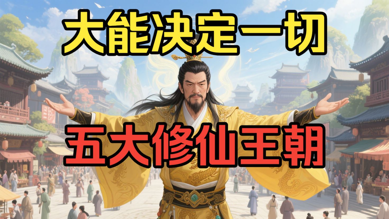 大能决定一切，修仙界会变成什么样？五个宗门，五种命运！