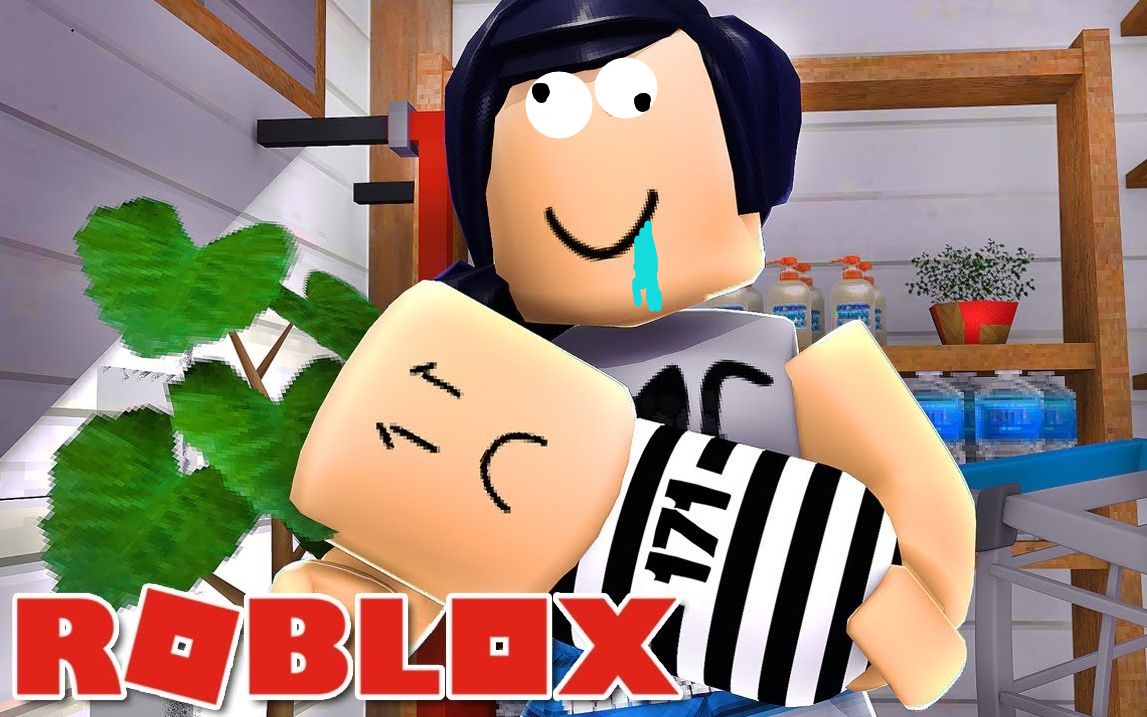 【豪宝宝】虚拟世界roblox 领养模拟器 史上最熊孩子的爸爸