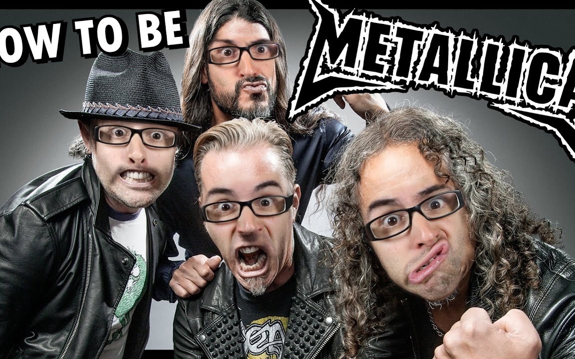 【StevieT中字】How To Be Metallica!