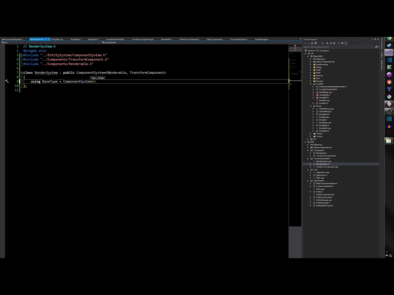 实体组件系统（ECS）#6 - 系统概述 - Rez Bot