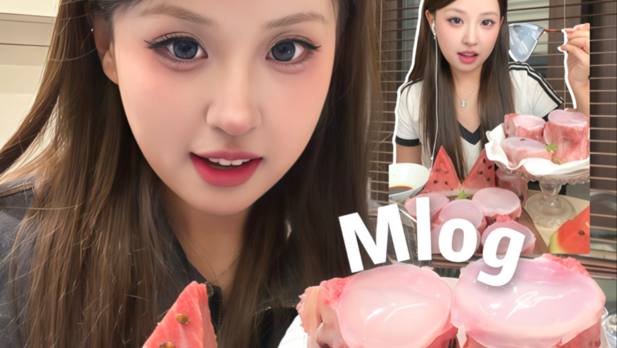 Mlog｜挑战模仿不同国家吃播之韩国！！金枪鱼骨髓呕