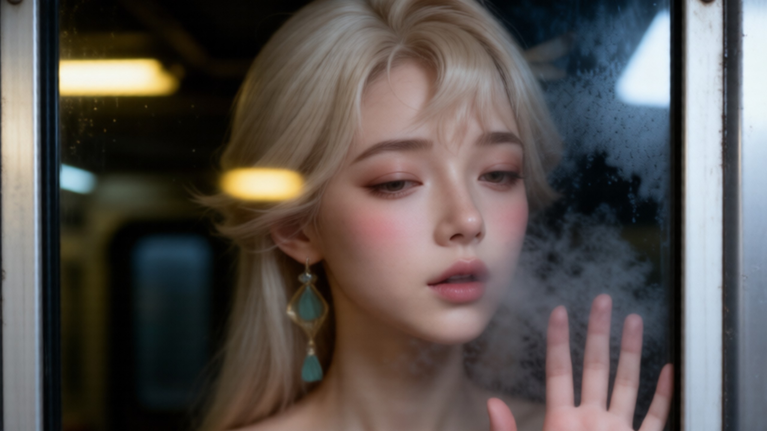 车窗里的夫人～