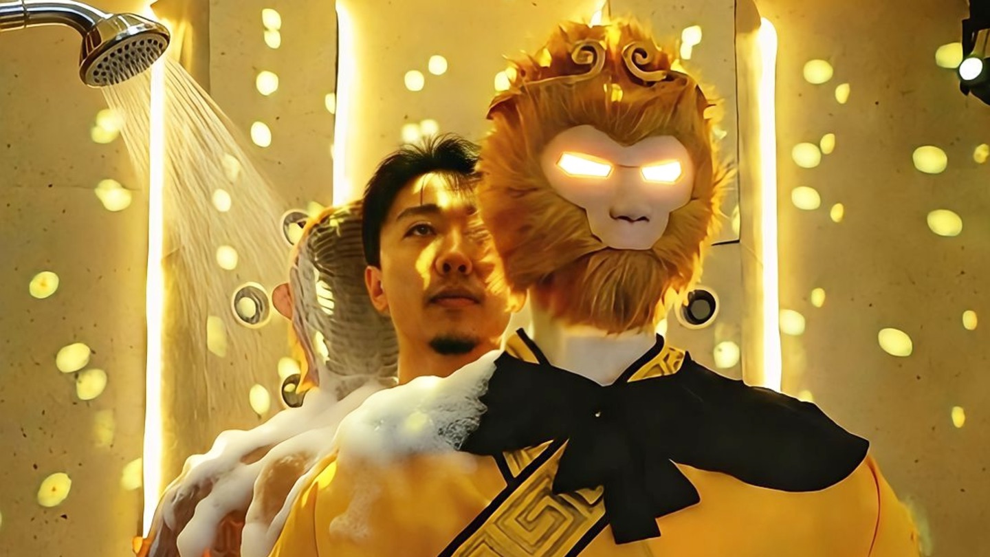 做了一台人形搓澡机