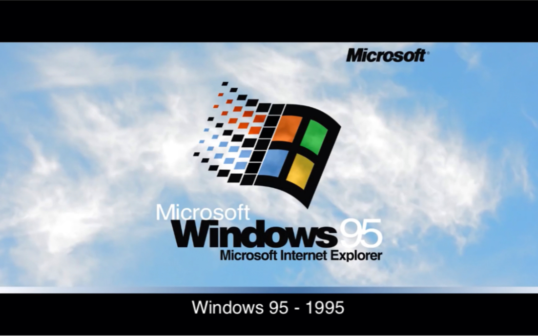 [转载]历代Windows开机音效+动画(1995-2009)无水印1080p60