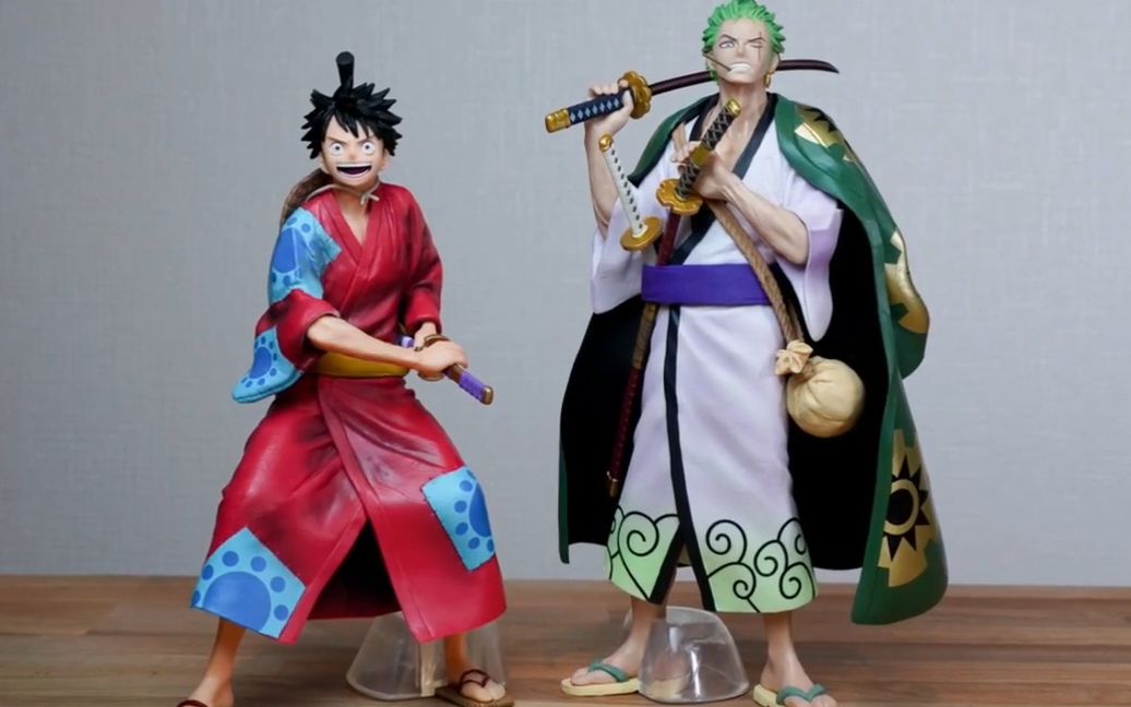 一番赏和之国路飞太郎索隆十郎手办全方位多角度视频公开