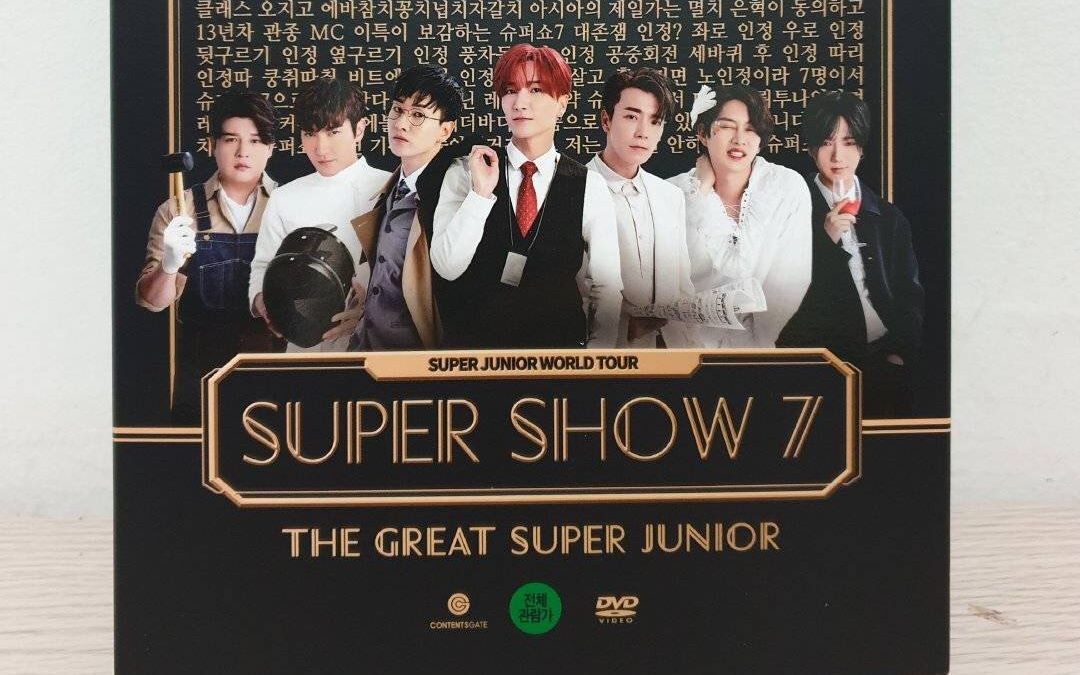 Super Junior】SS7 DVD 开箱视频_哔哩哔哩_bilibili
