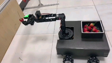 草莓采摘机器人毕设的最终效果