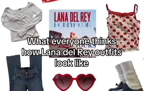 【Lana Del Rey】你以为打雷姐会穿的 VS 实际上
