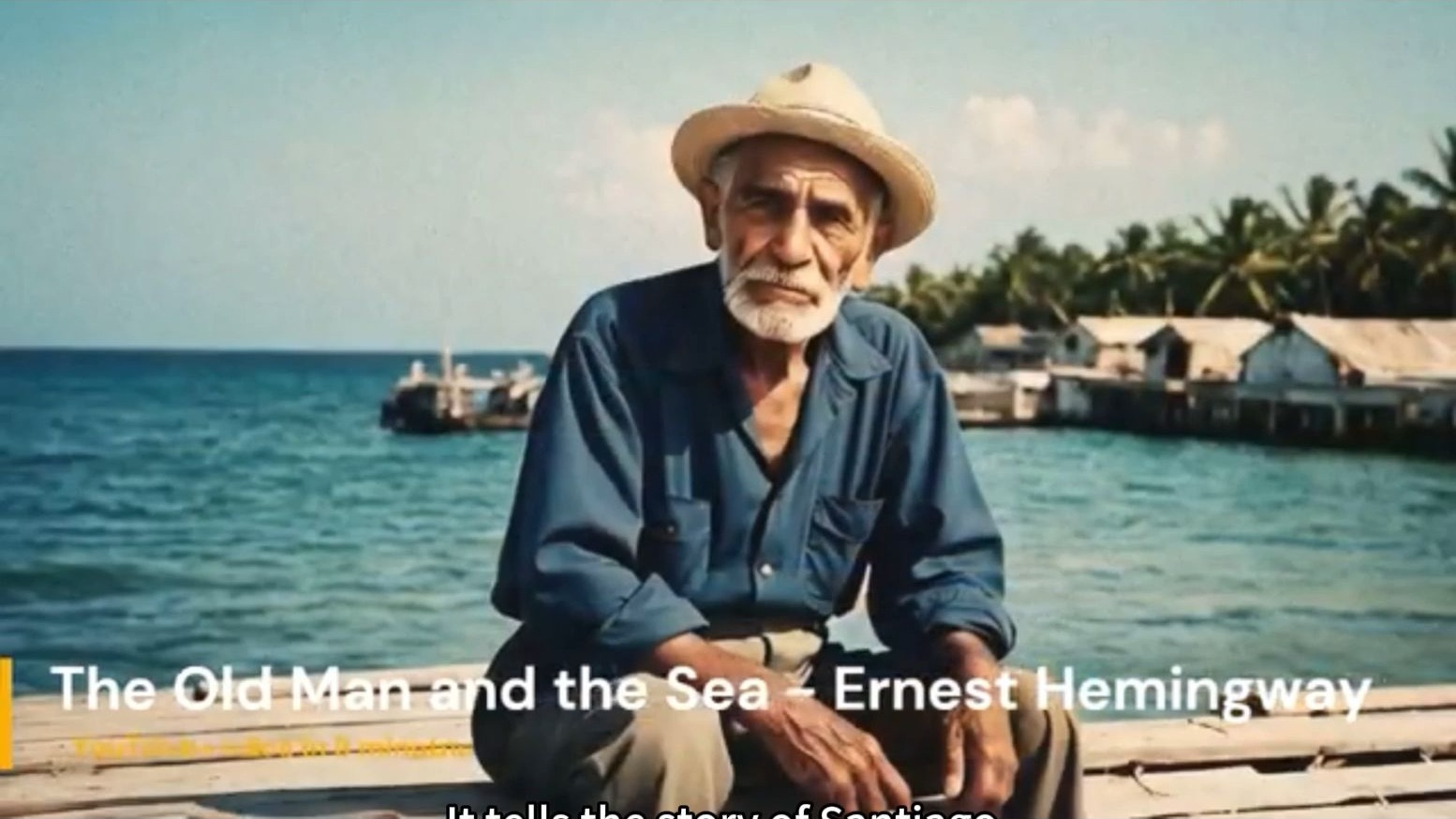 The old man and the sea简介双语