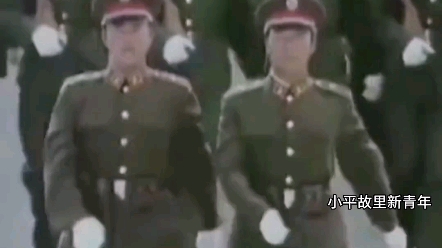 1984年国庆大阅兵，三段式劈枪震惊世界。