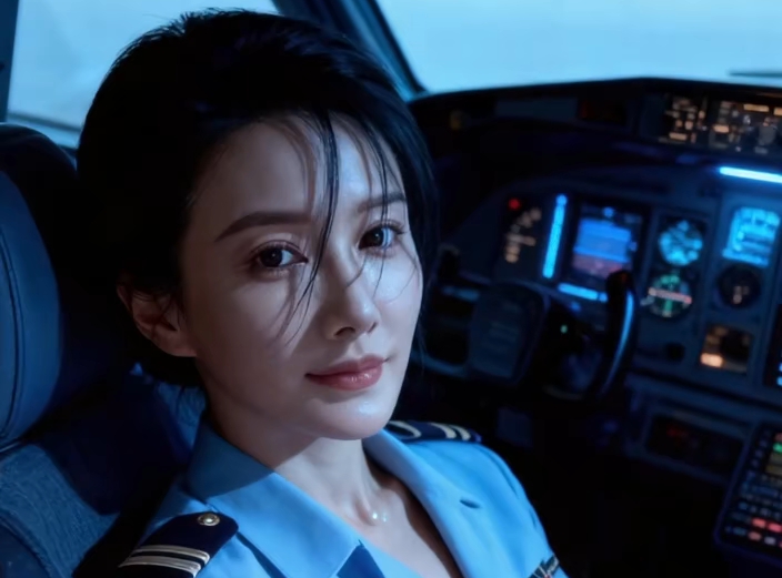 机长郑怡云，为您保驾护航