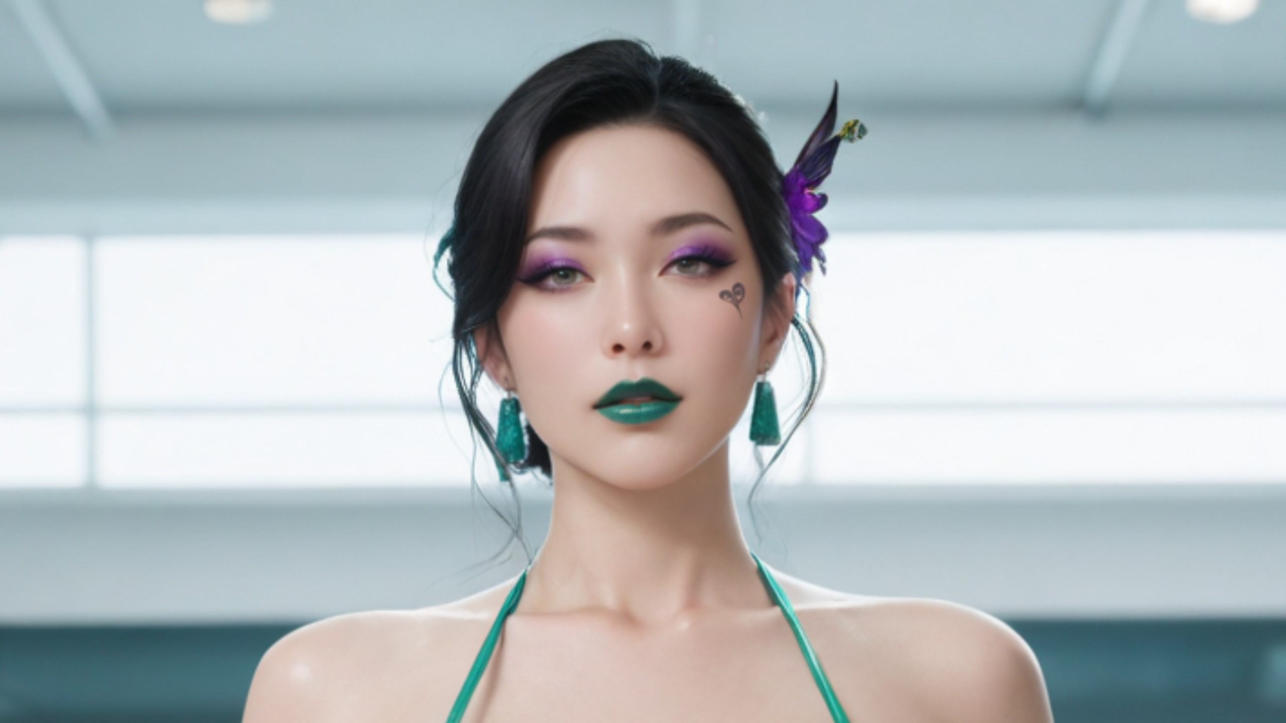 不是，这车灯这么大？