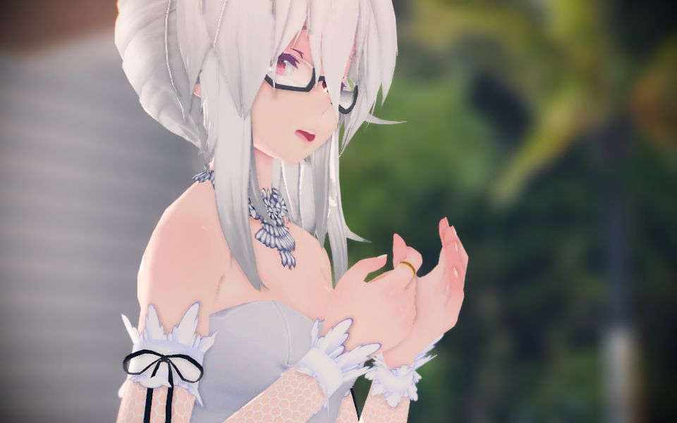 【纯情裙摆mmd】在盛夏等待 最美的弱音花嫁~(p2有福利哦 嘘)