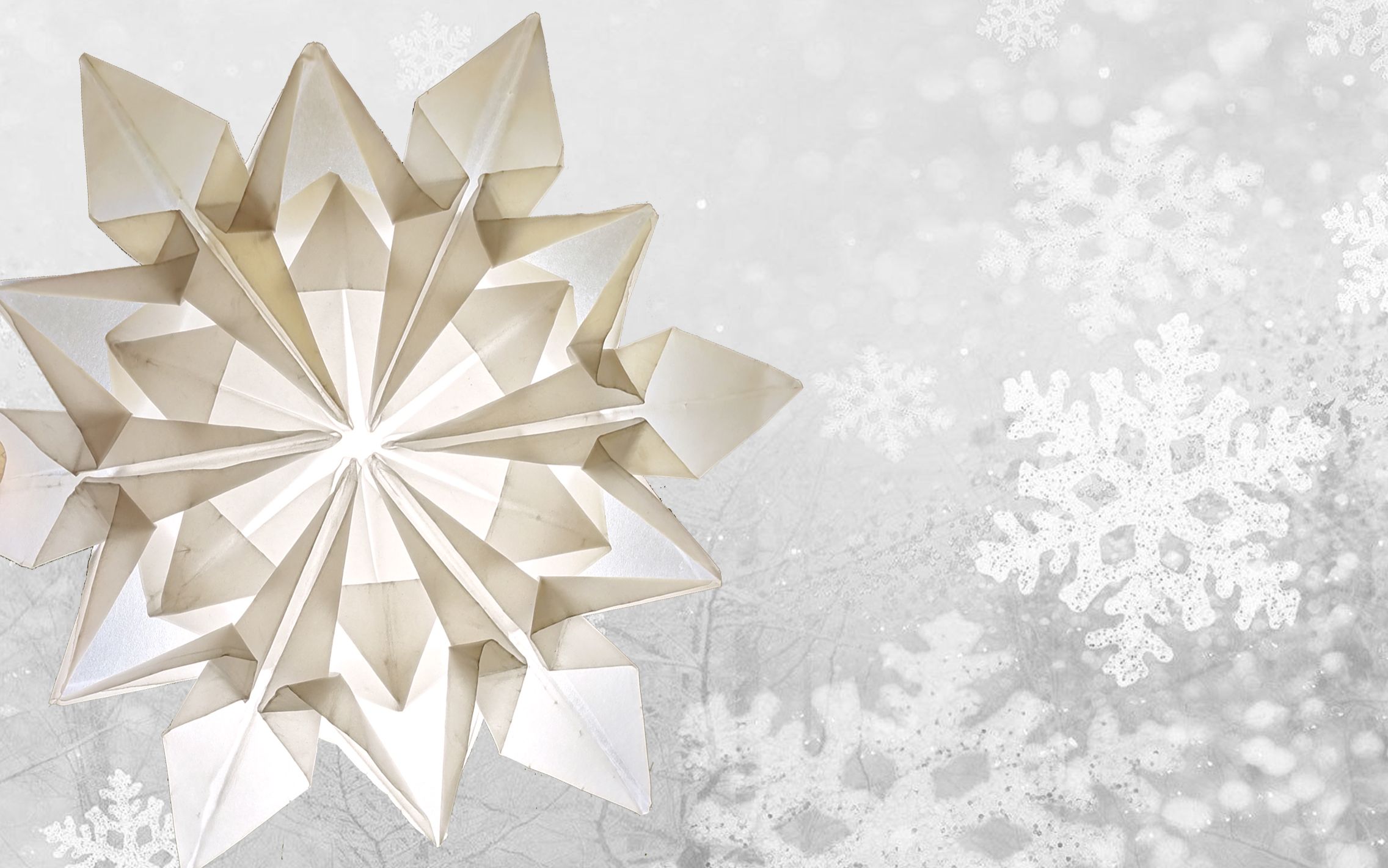 【折纸系列】如何折一片美丽的雪花_哔哩哔哩_bilibili