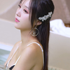 KimGaon小姐姐的黑白撞色比基尼穿搭
