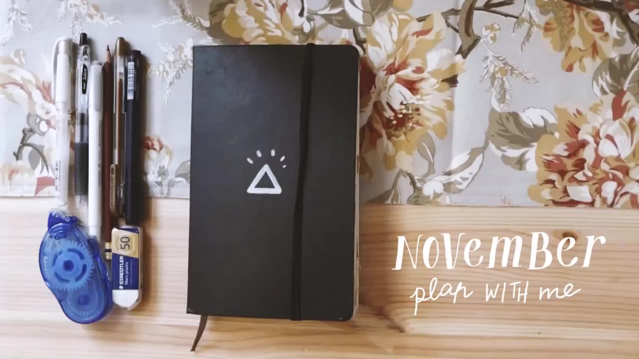 november plan with me! - cheyenne barton 清新系bujo