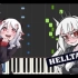 【Helltaker】【Easy Piano Tutorial】HELLTAKER OST - Vitality(乐谱)
