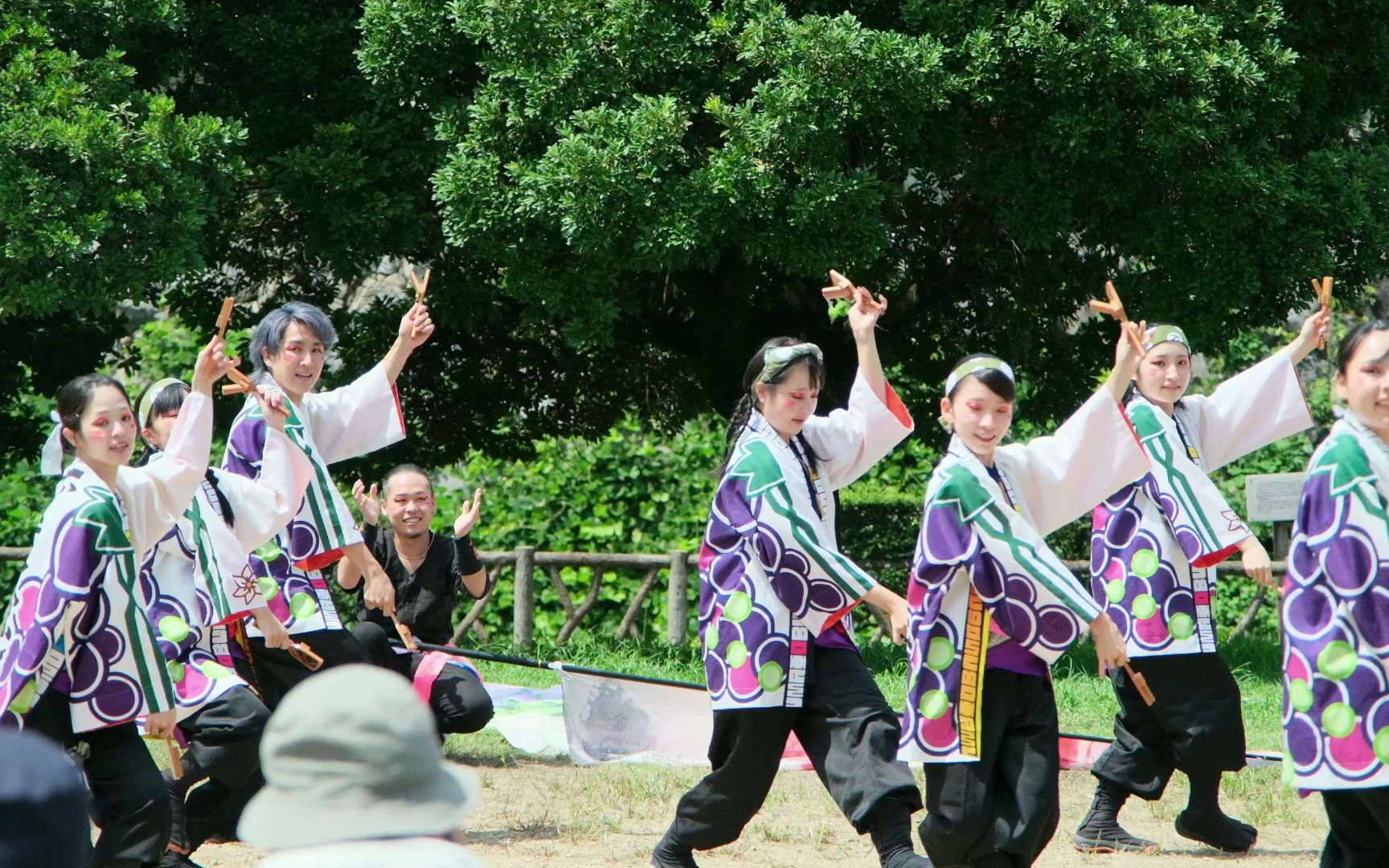 [Nagoya Castle] A very spirited performance.