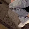 快！直接撸她脚上满天星